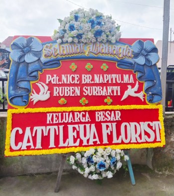 Bunga papan wedding Jakarta